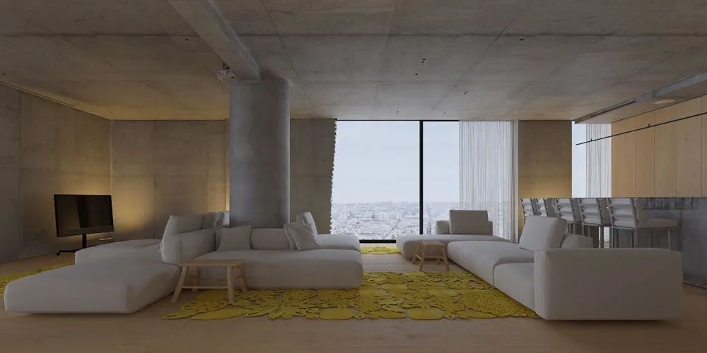 大平层设计，极简的新境界