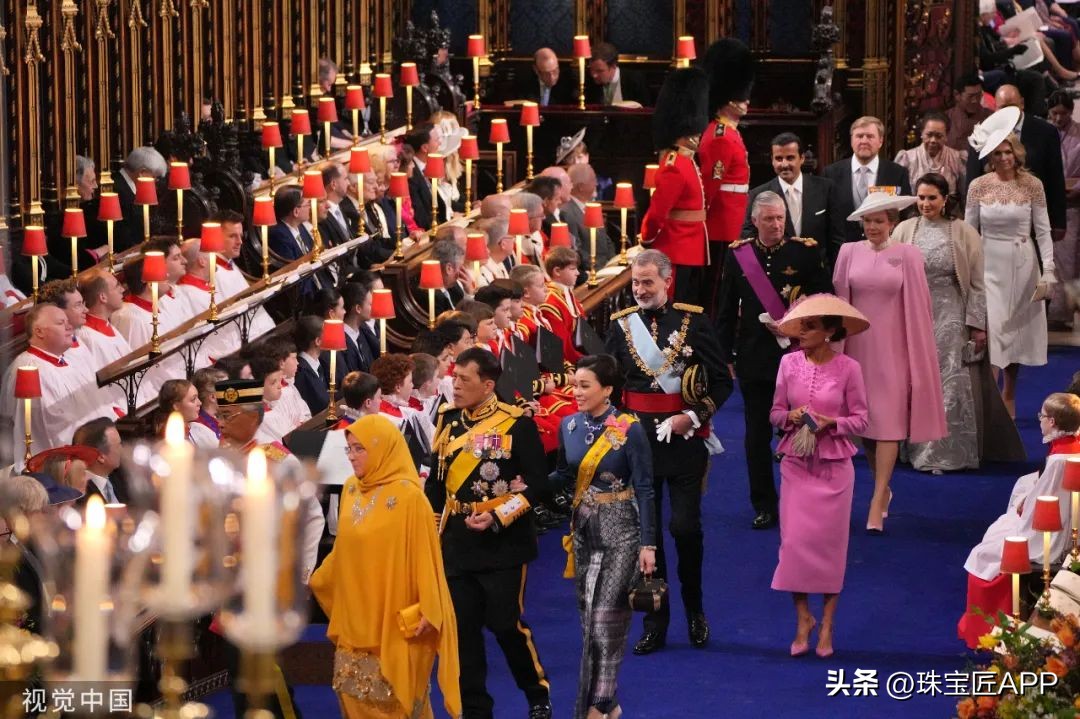 英王加冕凯特王妃,英王查尔斯三世加冕现场