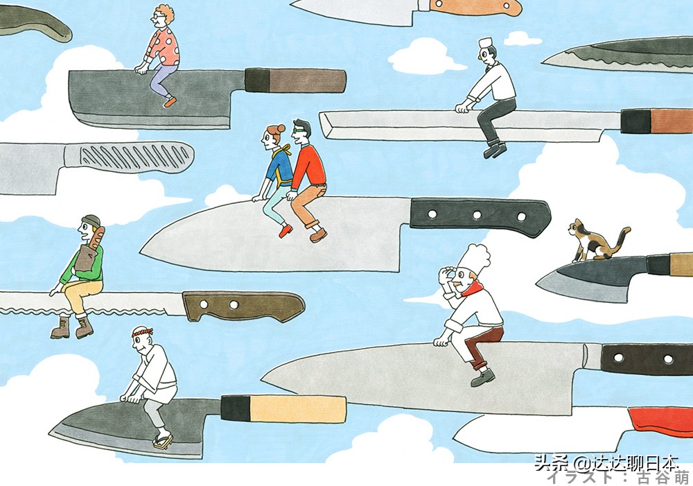 最近菜刀突然火了，来看看日本人是如何选择菜刀的？