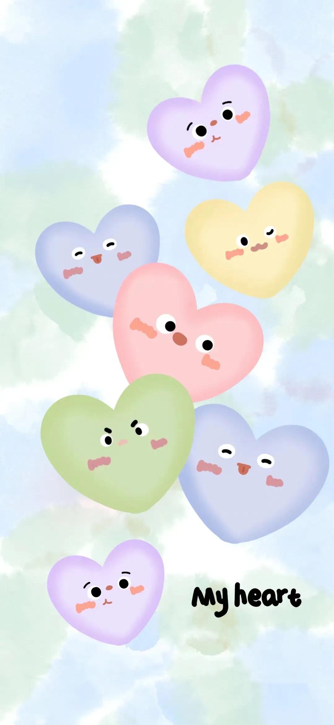 关于浪漫爱心的壁纸图片,温柔治愈系壁纸你与星光同样浪漫