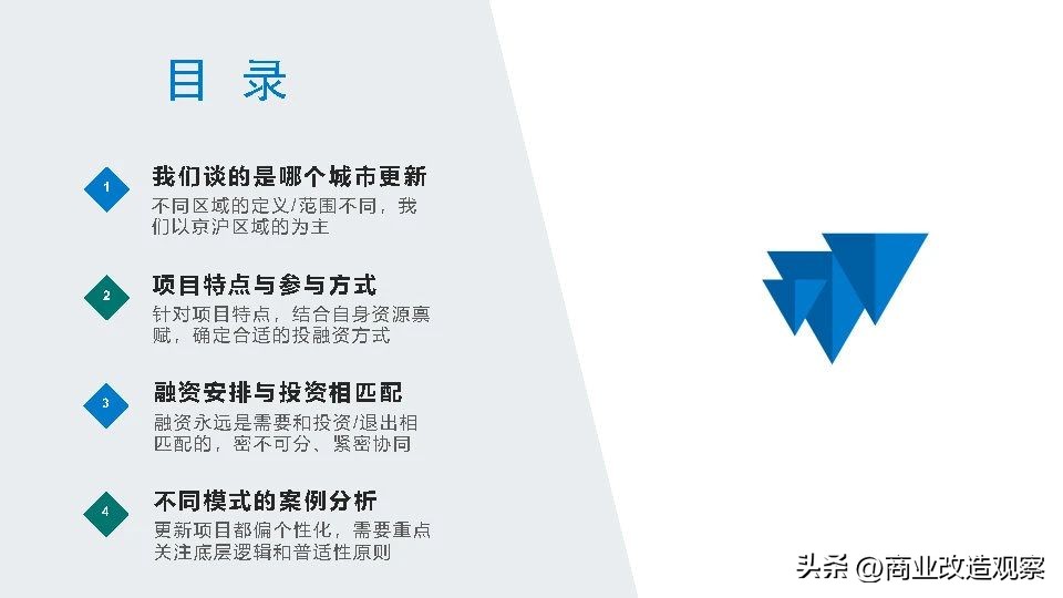 城市更新融资案例,城市更新项目投融资模式