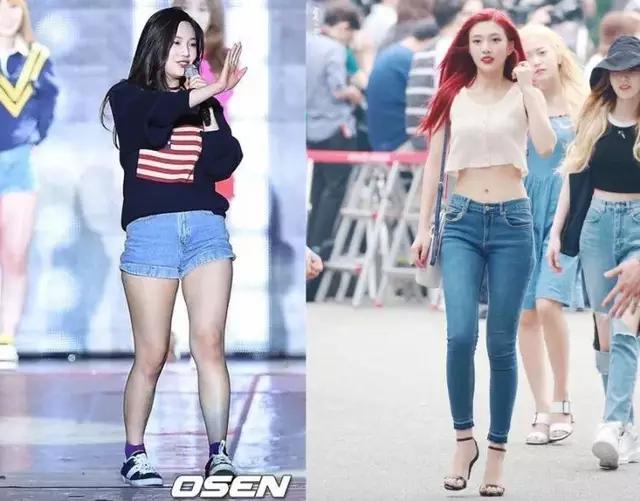 韩国女团瘦身前后大对比