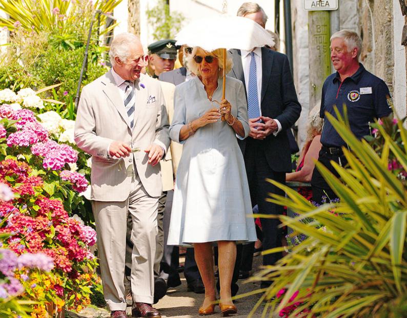 70岁卡米拉,75岁的卡米拉气场全开如女王