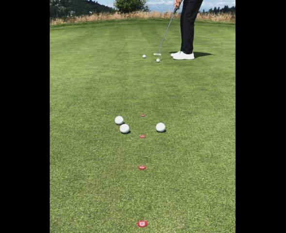 推杆练习大集合：户外室内都有，随时可练