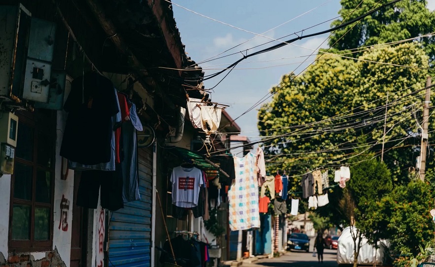 杭州有个地下80年代的老街,杭州古旧老街