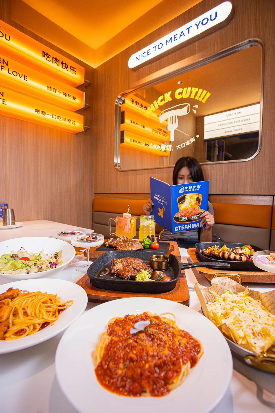 原切火焰牛扒,火焰海盐烧牛扒优惠团购