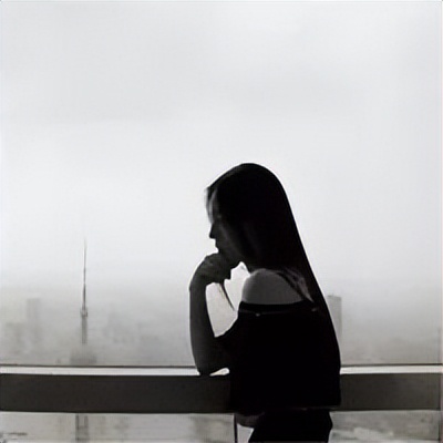 漫女头像黑白高冷伤感,黑白微信头像图片精选伤感