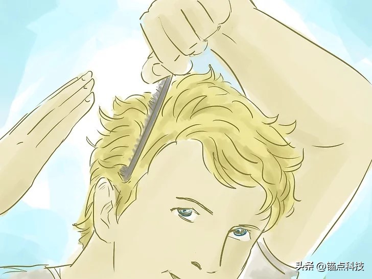 如何打造理想发型男士版,男士发型打造教学