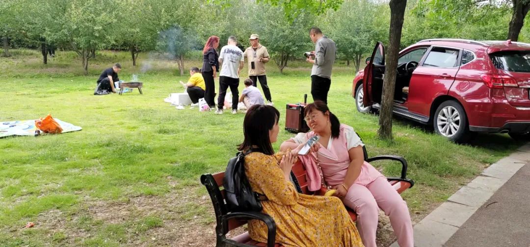 “走进自然，拥抱最美的夏天”沙澧服务中心志愿者、户外烧烤活动