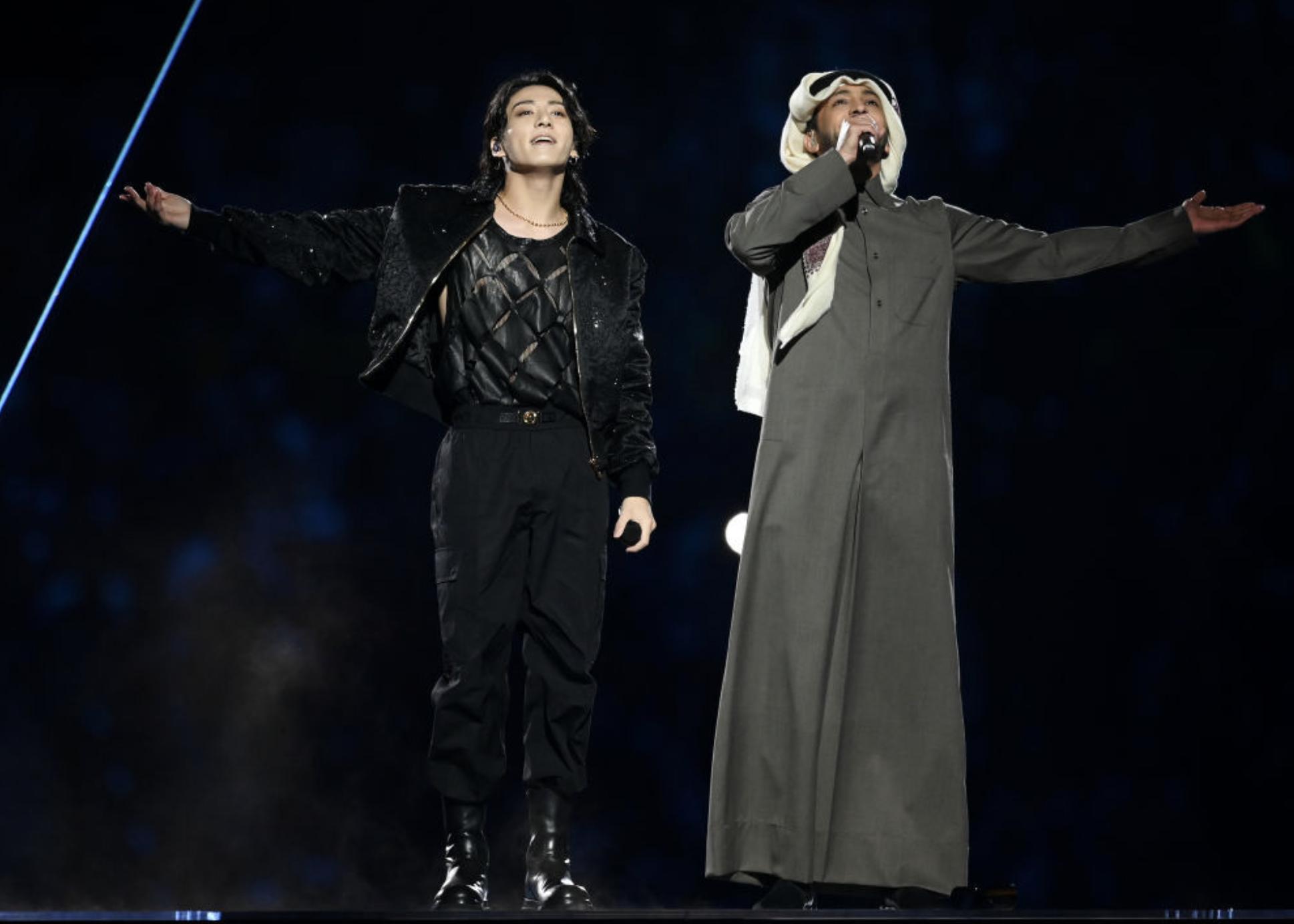 田柾国献唱世界杯：25岁“满分男友”太励志，韩国有条“柾国路”