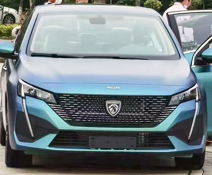 全新标致408实车确实漂亮,全新一代408标致