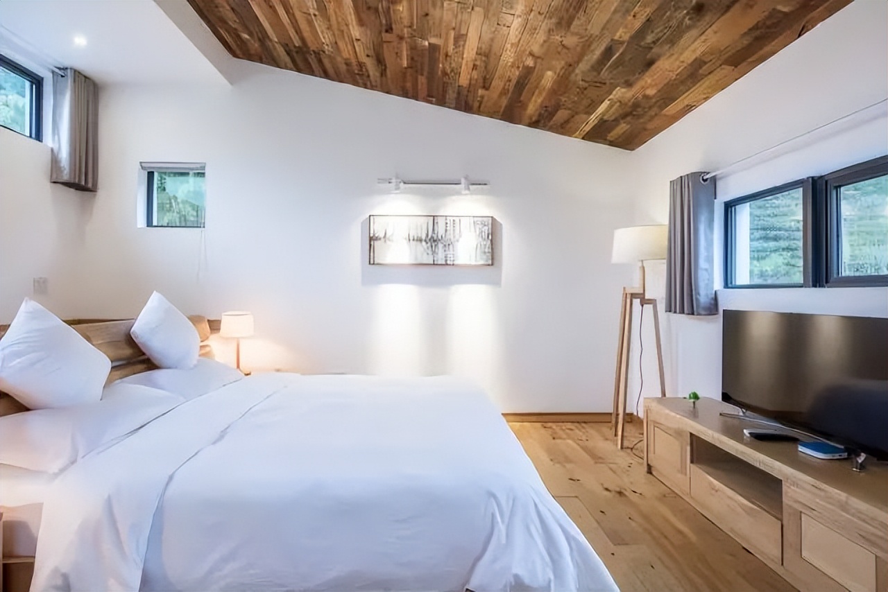 莫干山民宿泡温泉,莫干山温泉雪景民宿