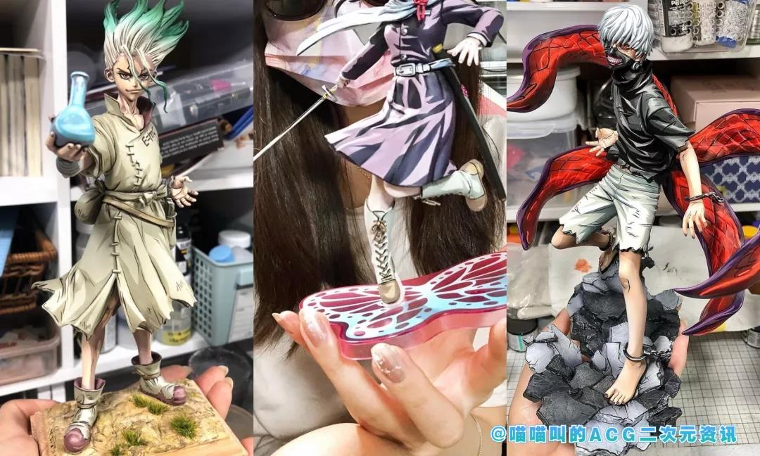 日系女二次元手办,日漫女模型手办