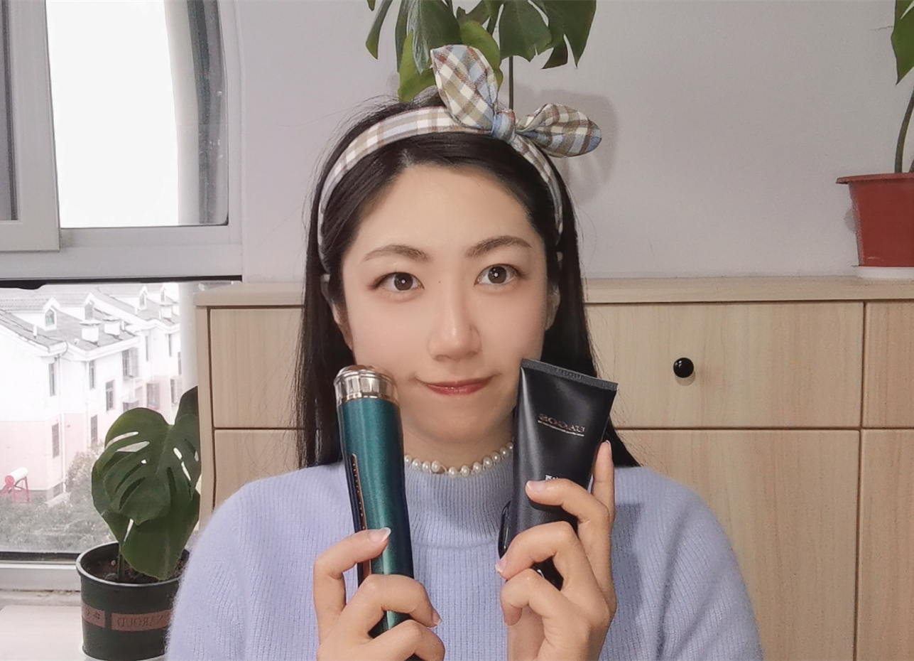 高清无滤镜美妆测评,美容仪真实测评素人