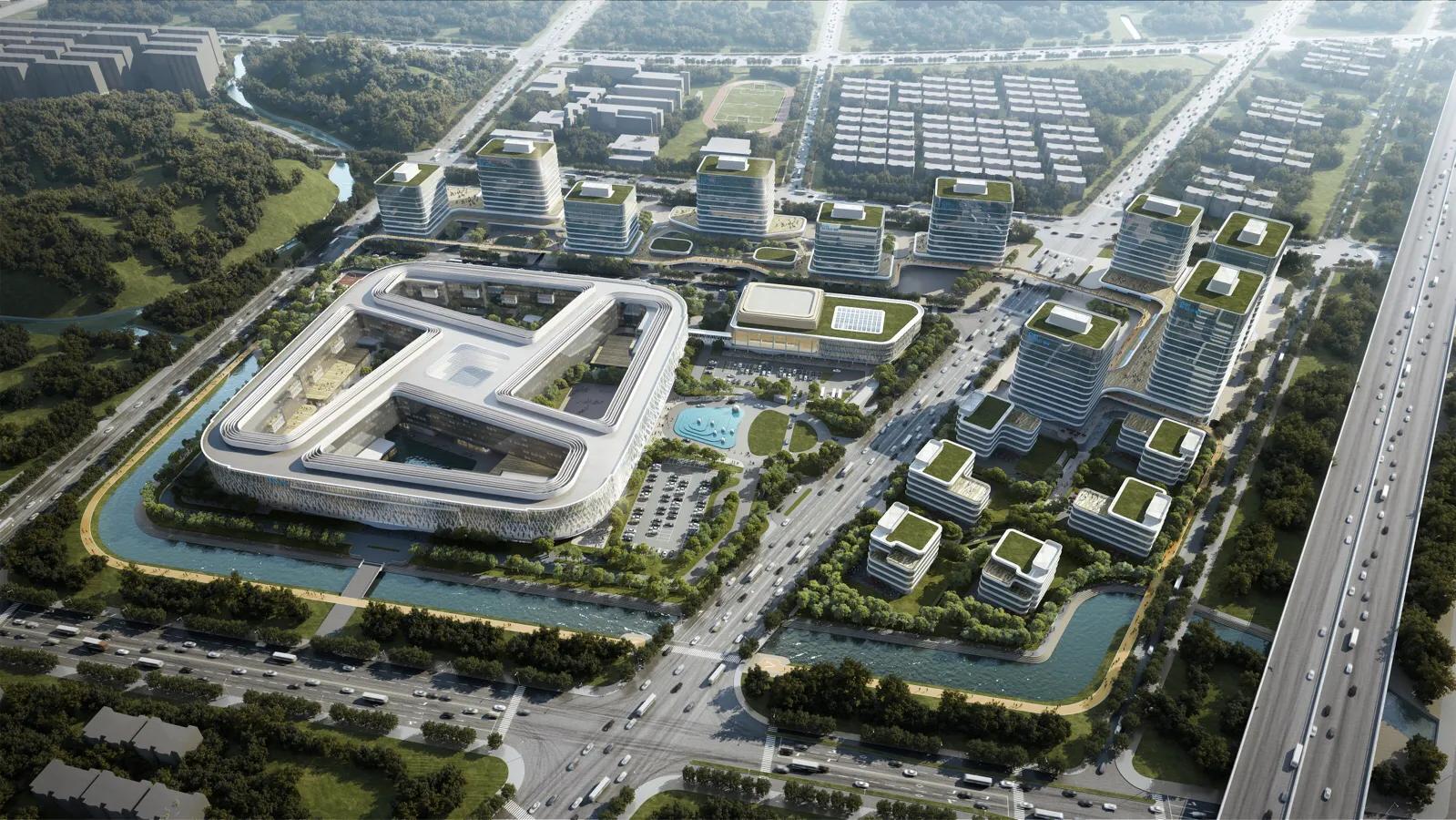 余杭区菜鸟智谷产业园二期交付,菜鸟智谷及浙一总部落户