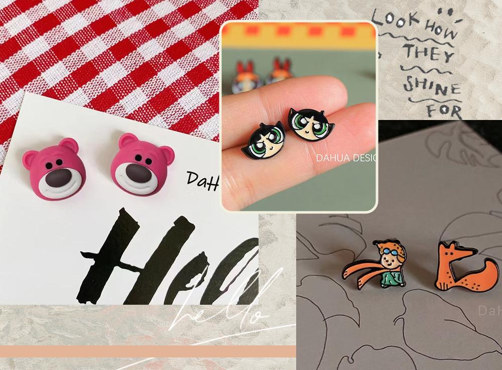 淘宝港风耳饰推荐平价,狂飙大嫂的耳饰都是什么牌子的