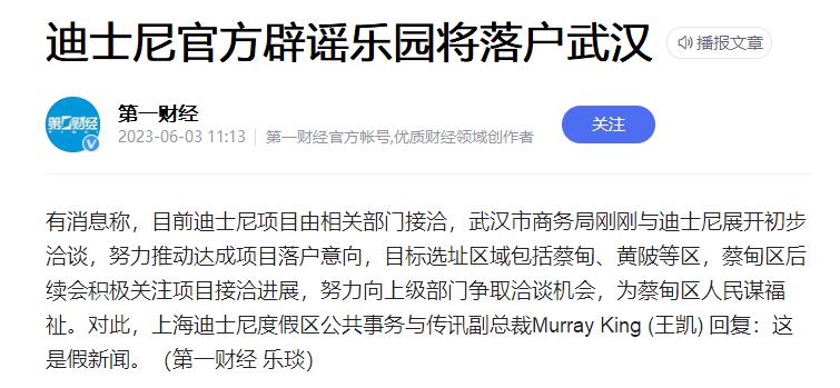 武汉引进迪士尼乐园吗,武汉迪士尼