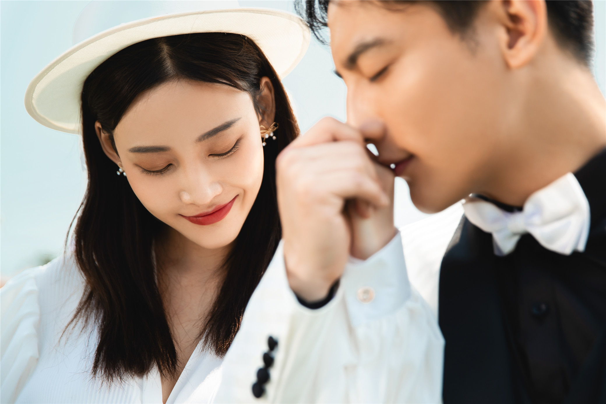 春天氛围感满满,厦门推荐的婚纱摄影