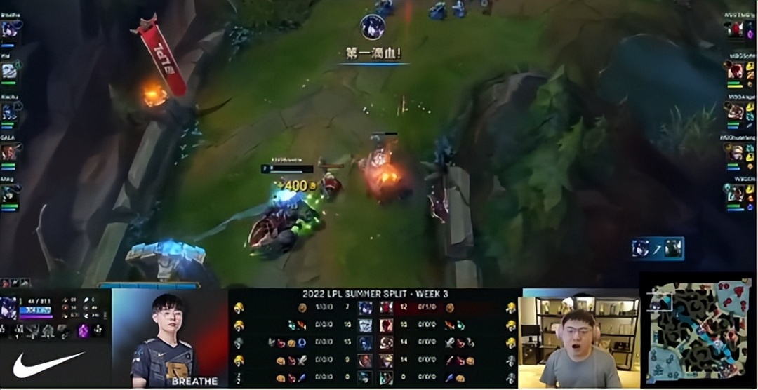 theshy2019打rng秦王绕柱,rngvswbg小明预判theshy