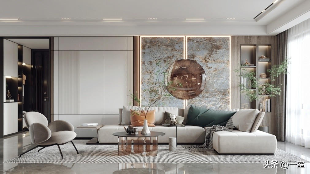 当下最流行的背景墙设计,背景墙设计思路和材料