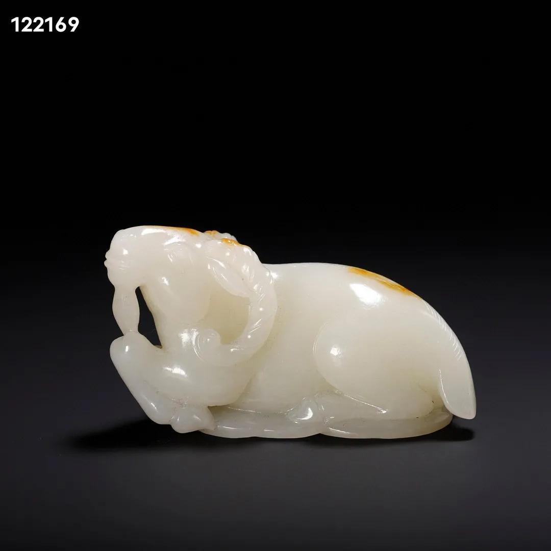 和田玉卧羊,和田玉卧牛雕标准尺寸