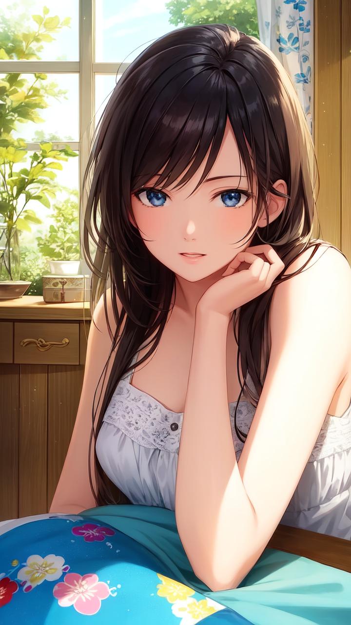 头像壁纸女生可爱动漫,动漫壁纸头像美女全屏