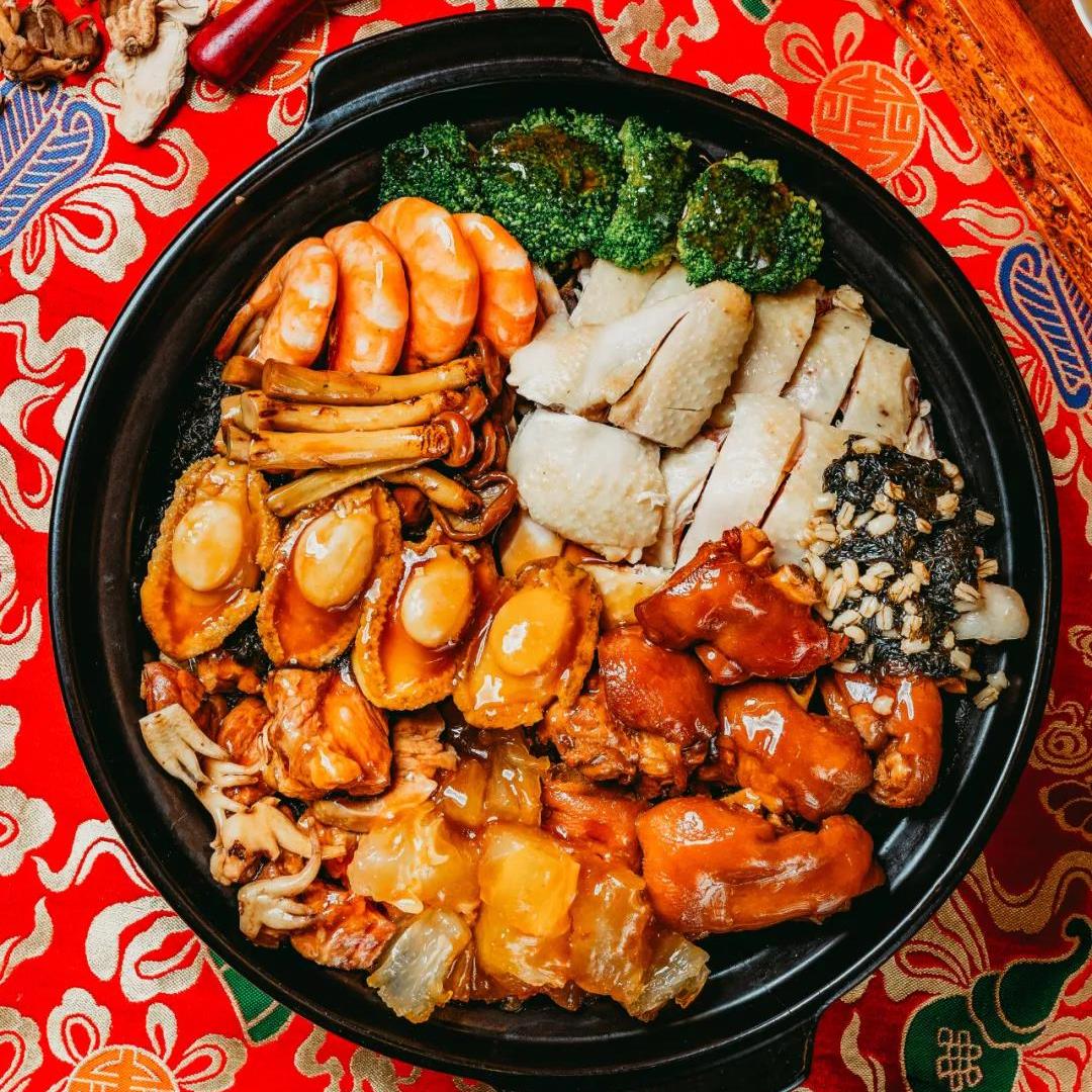 盆满钵满鲍鱼大盆菜,幸福团圆大盆菜图片