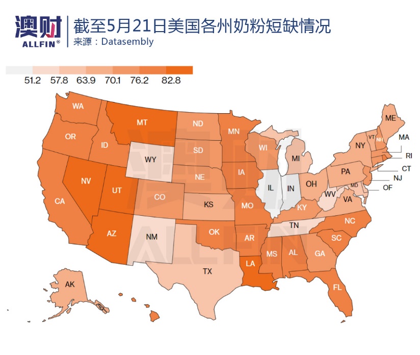 股价一天涨47%！美国奶粉荒，澳洲哪家公司受益最大？