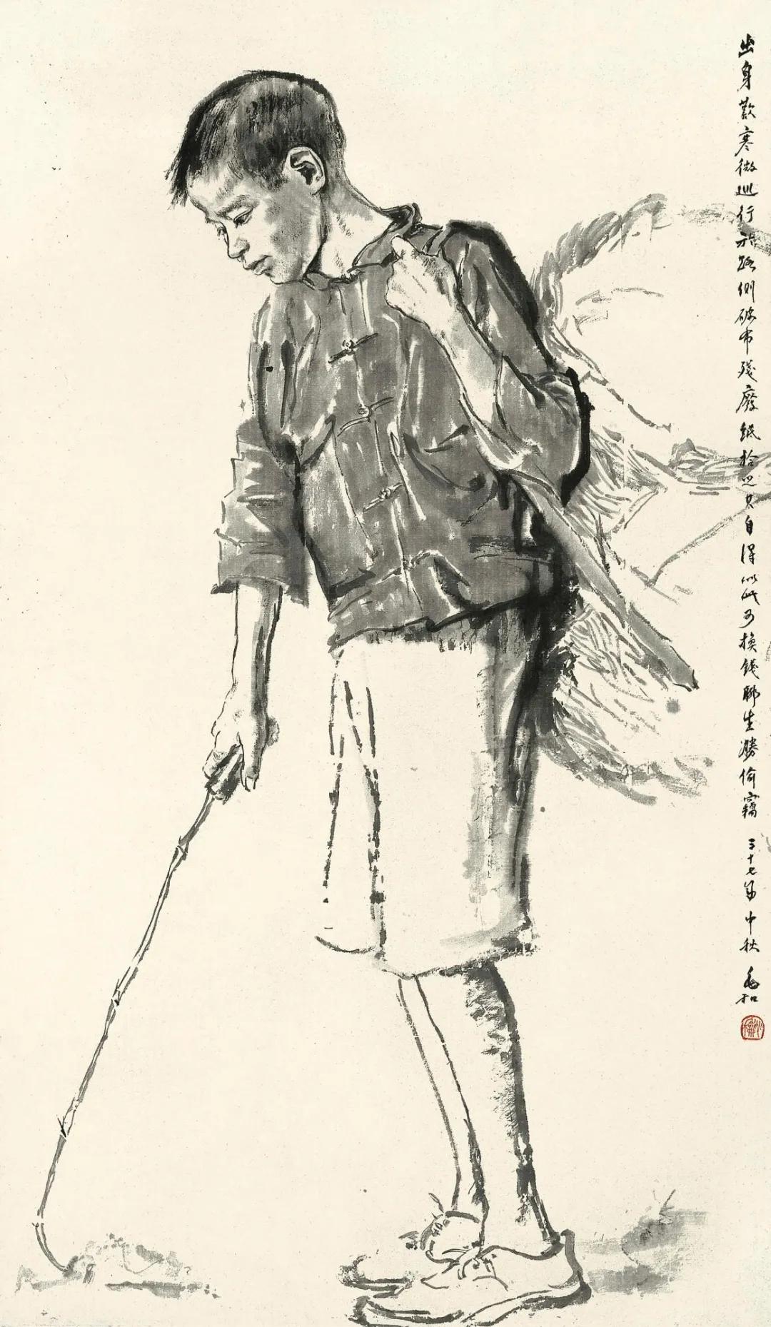 蒋兆和流民图视频赏析,蒋兆和巅峰佳作流民图