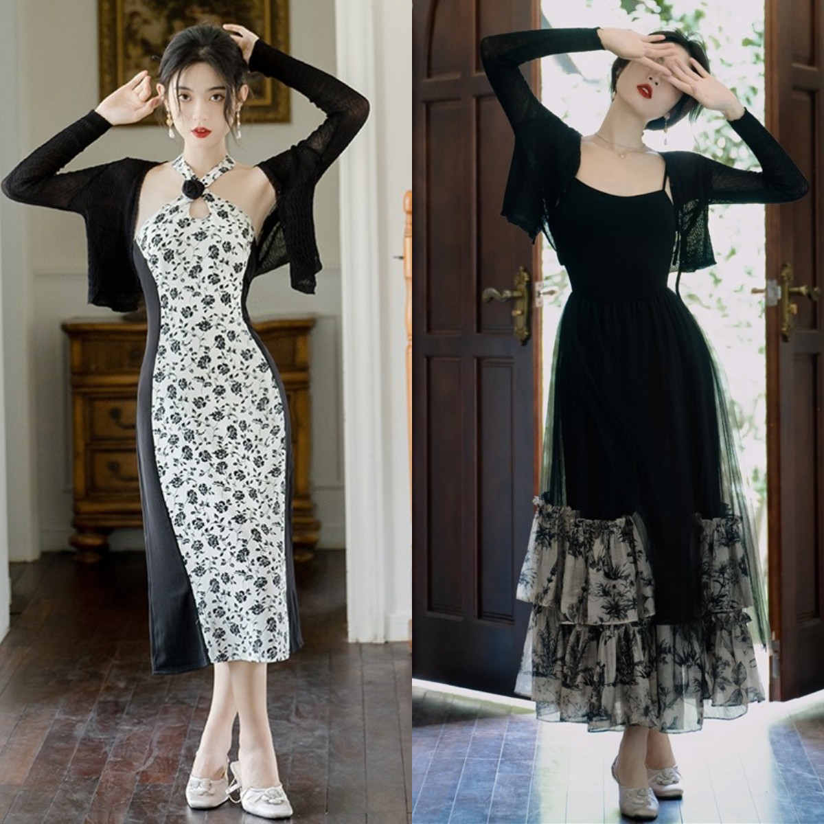 夏天时尚碎花裙,今夏最流行的碎花裙