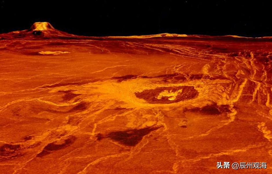 金星的地理地貌,金星的大气层和地表状况