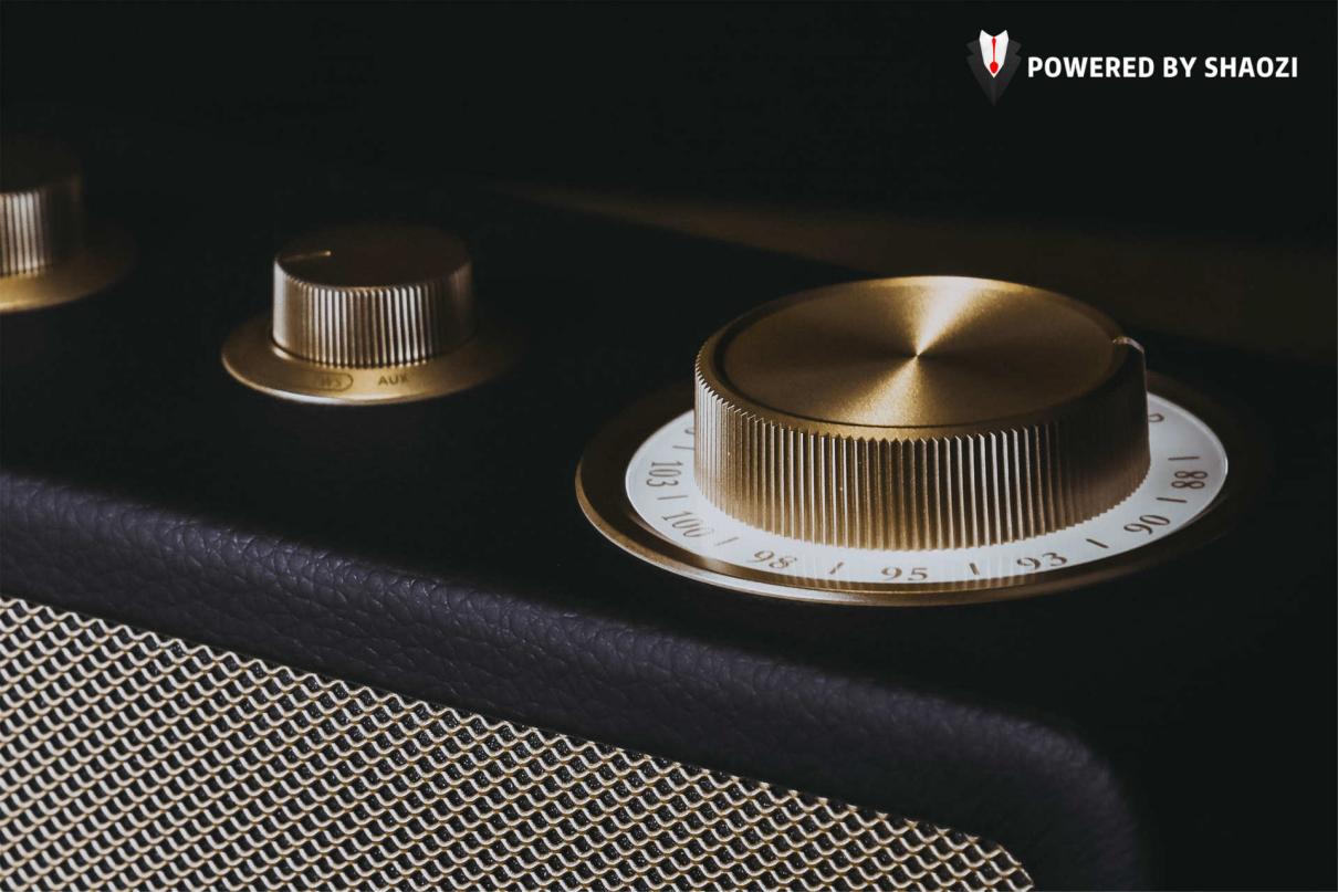 国货之光蓝牙音箱,山进M1复古蓝牙音箱