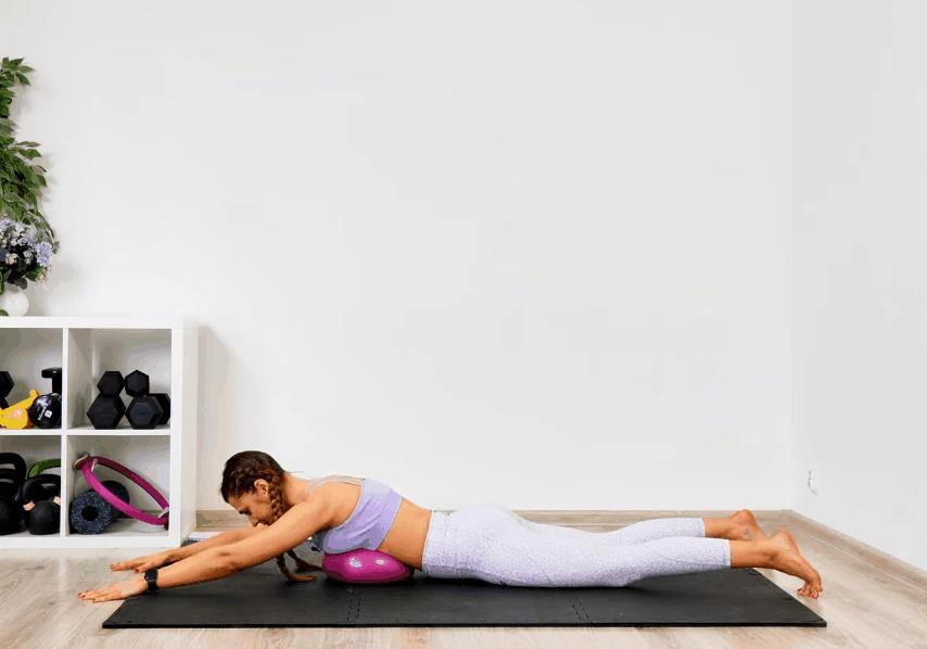 普拉提小球静态动作,普拉提如何激活