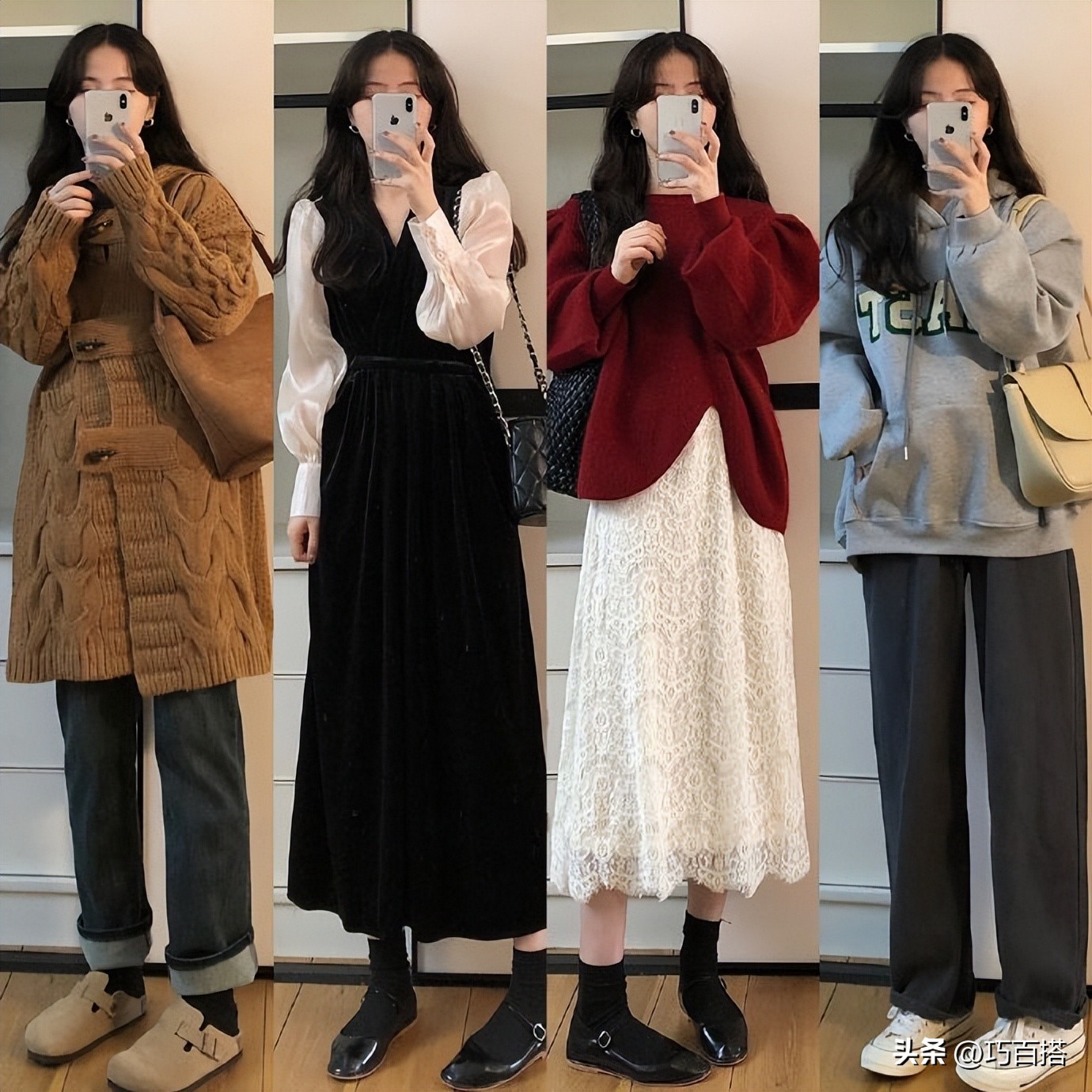 冬天就是要穿暖暖的衣服,冬天就应该穿暖和的衣服