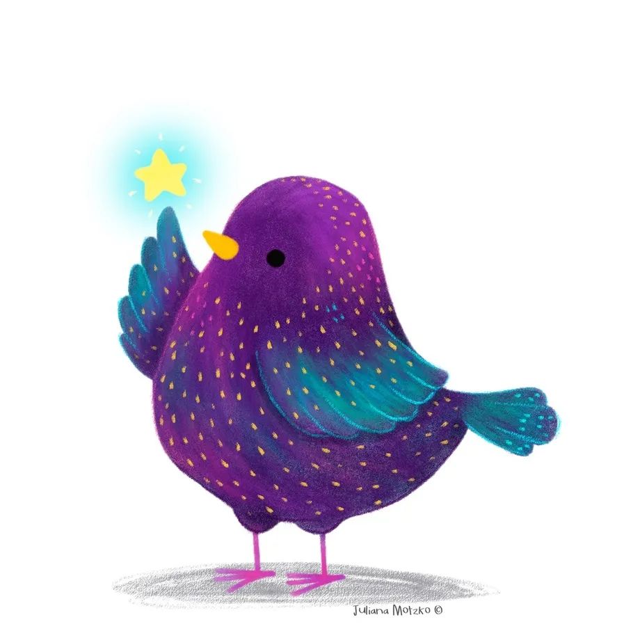 鸟类插画大全,鸟类插画艺术欣赏