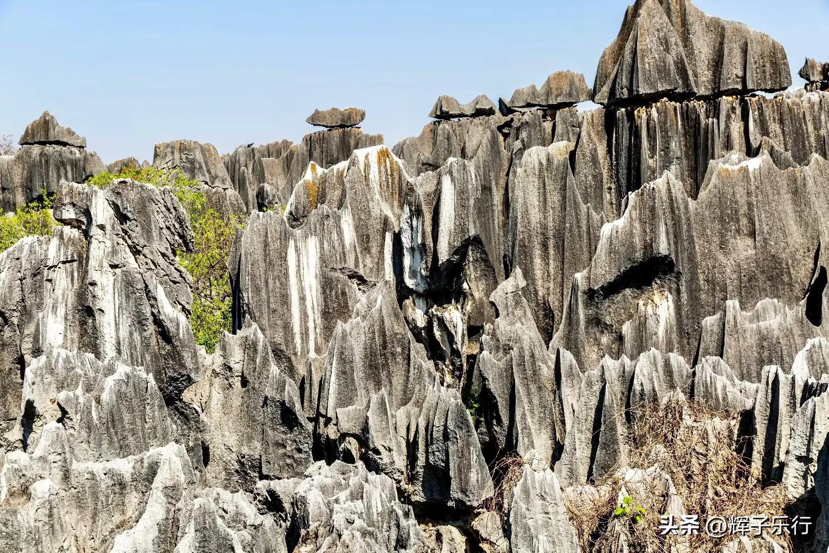 世界自然遗产云南石林,云南石林亿万年形成的地质奇观