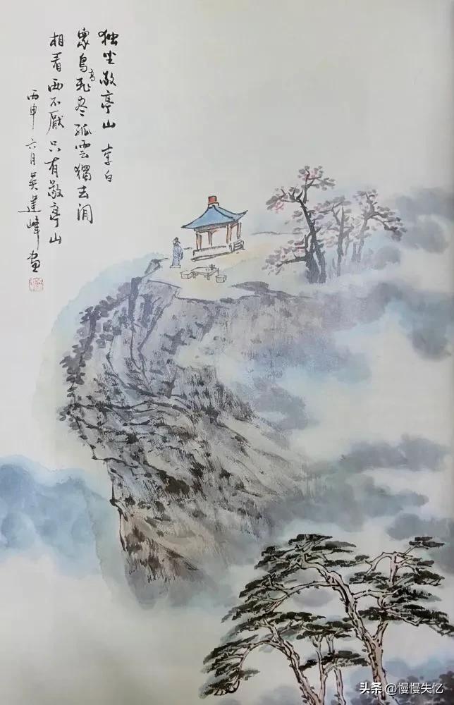 李白意境最美诗,李白五绝诗水平