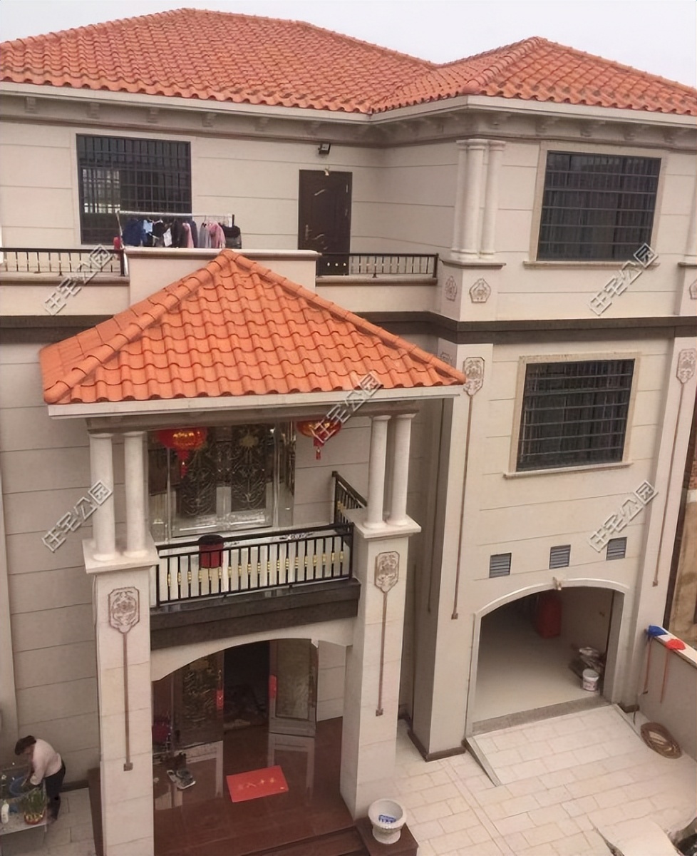 90平米三层自建房设计图20万,农村自建房三层带神位造价20万