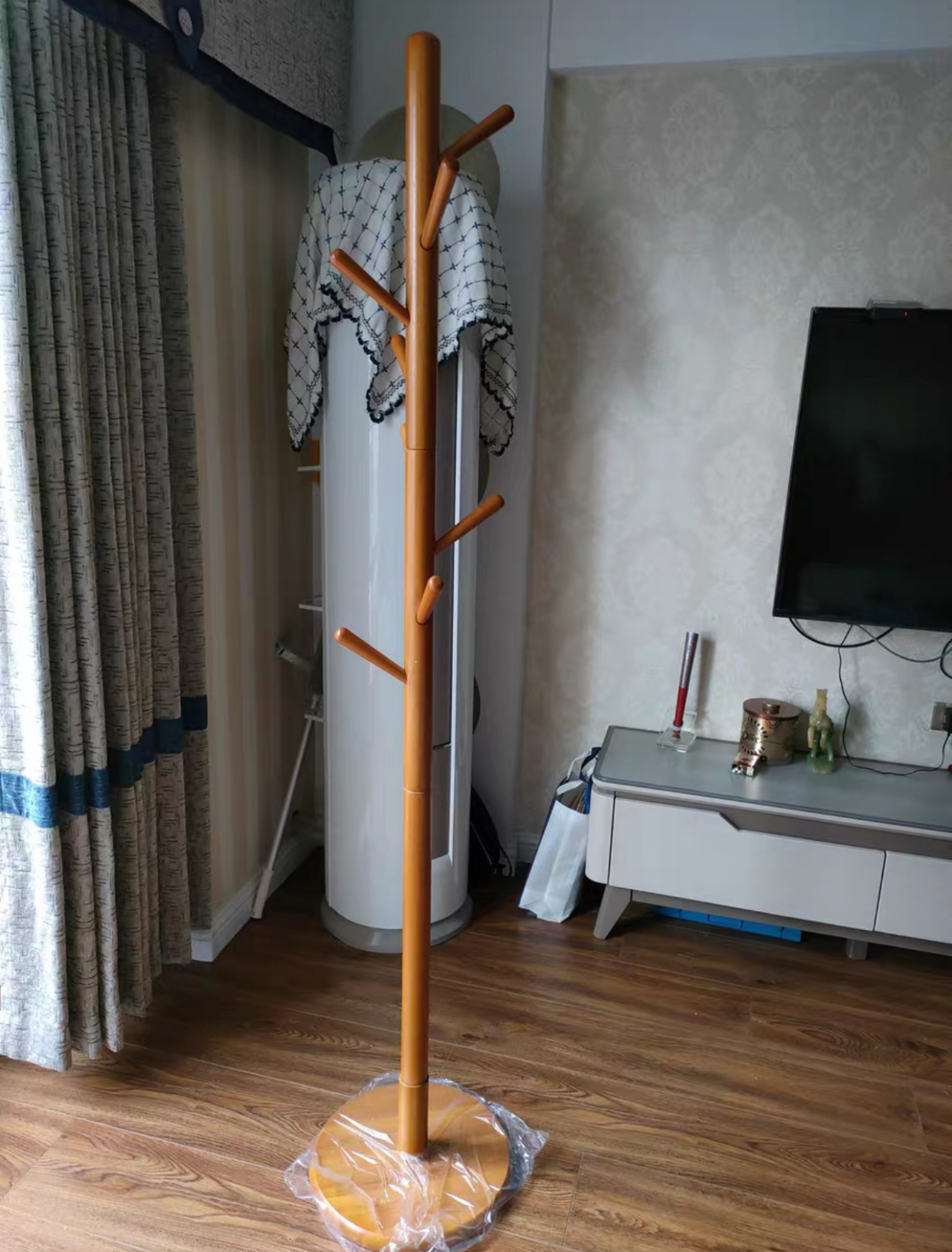 实用简易落地衣架,特别实用的家中必备好衣架