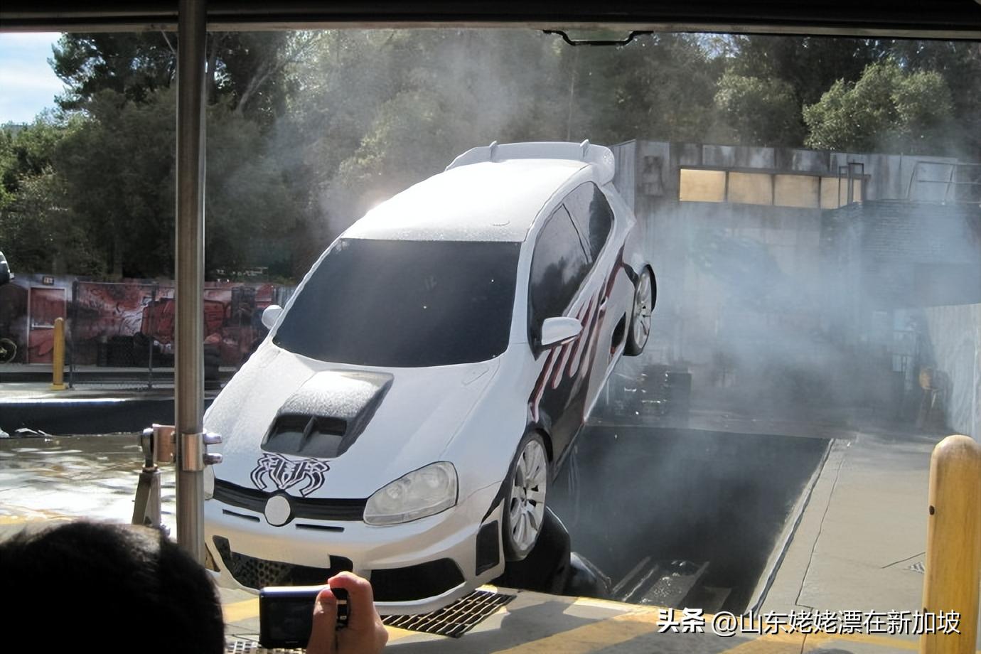 美国环球影城地铁事故,好莱坞事故