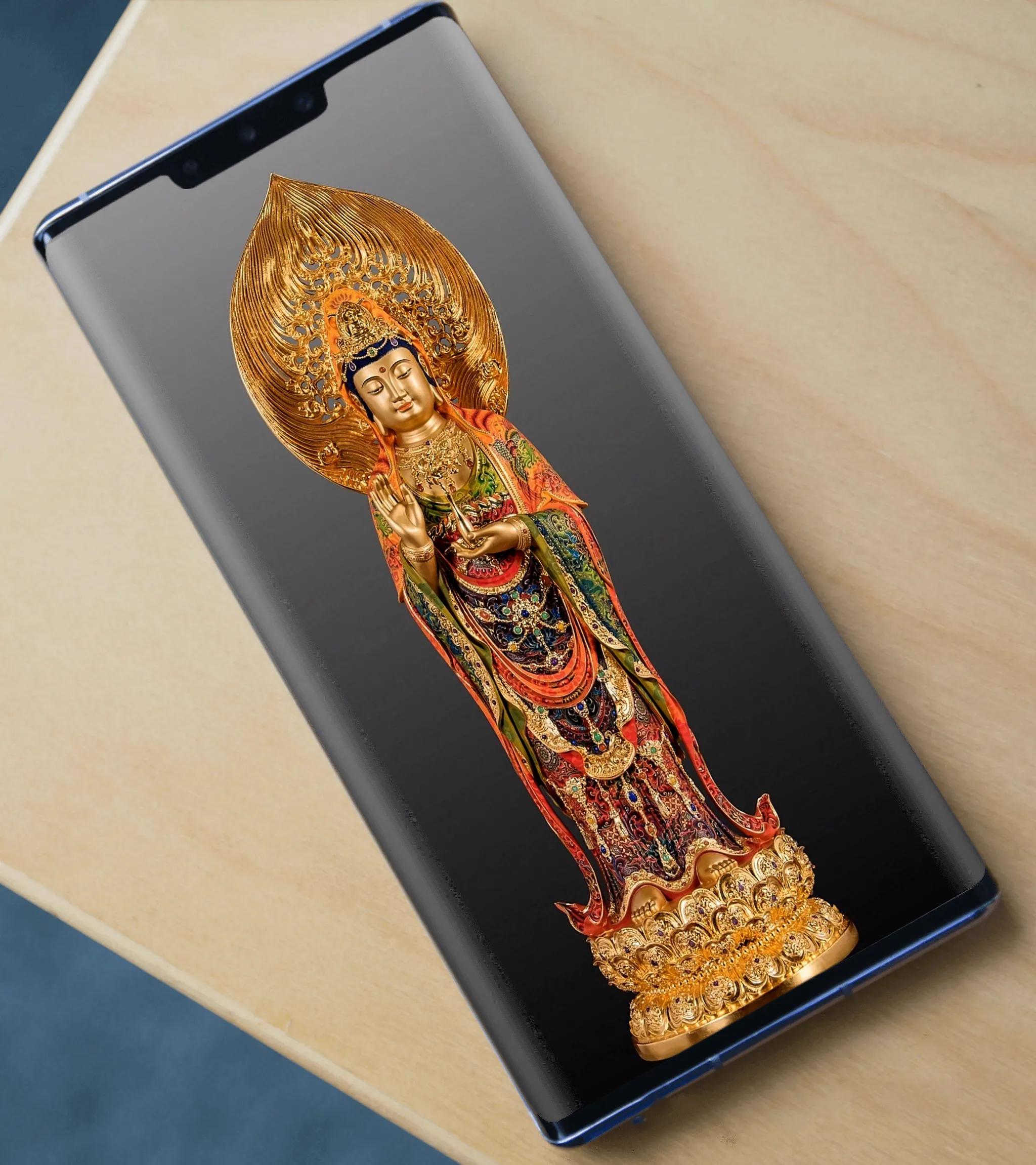 南无阿弥陀佛壁纸手机超清全面屏,南无阿弥陀佛文字壁纸高清