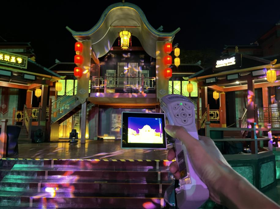 夜探长隆｜万圣节遇上红外热像仪，会有什么不一样的体验？