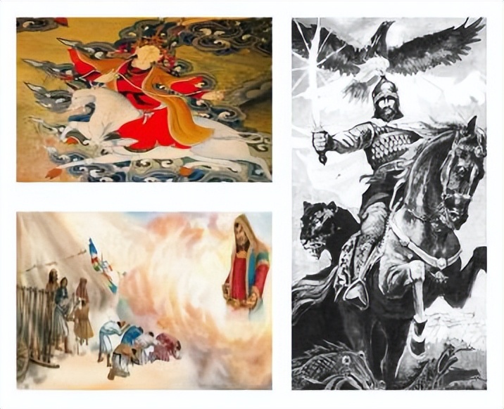 民族风俗绘画图片,民族风俗老人去世