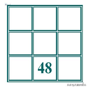 九宫格的数学解答,数学九宫格如何求中间数