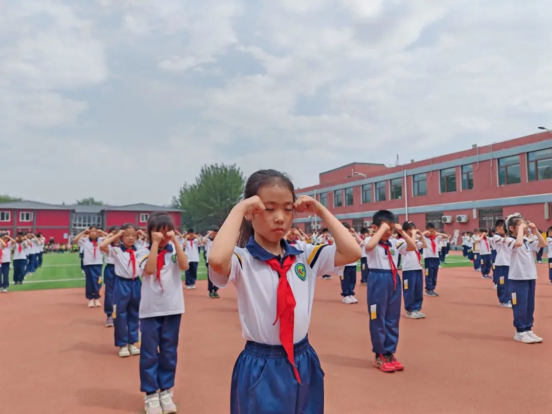 南邵小学运动会,小学早操广播体操比赛