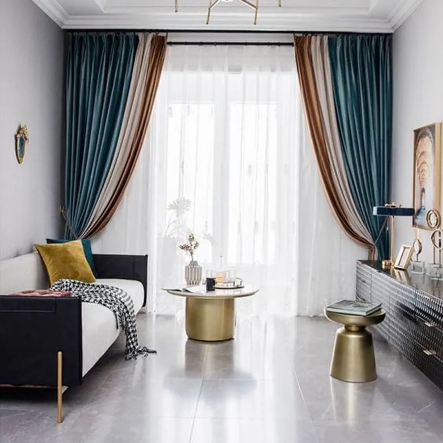窗帘挑错就像挂块破布！曝光六大网红窗帘优缺点，30张效果图分享