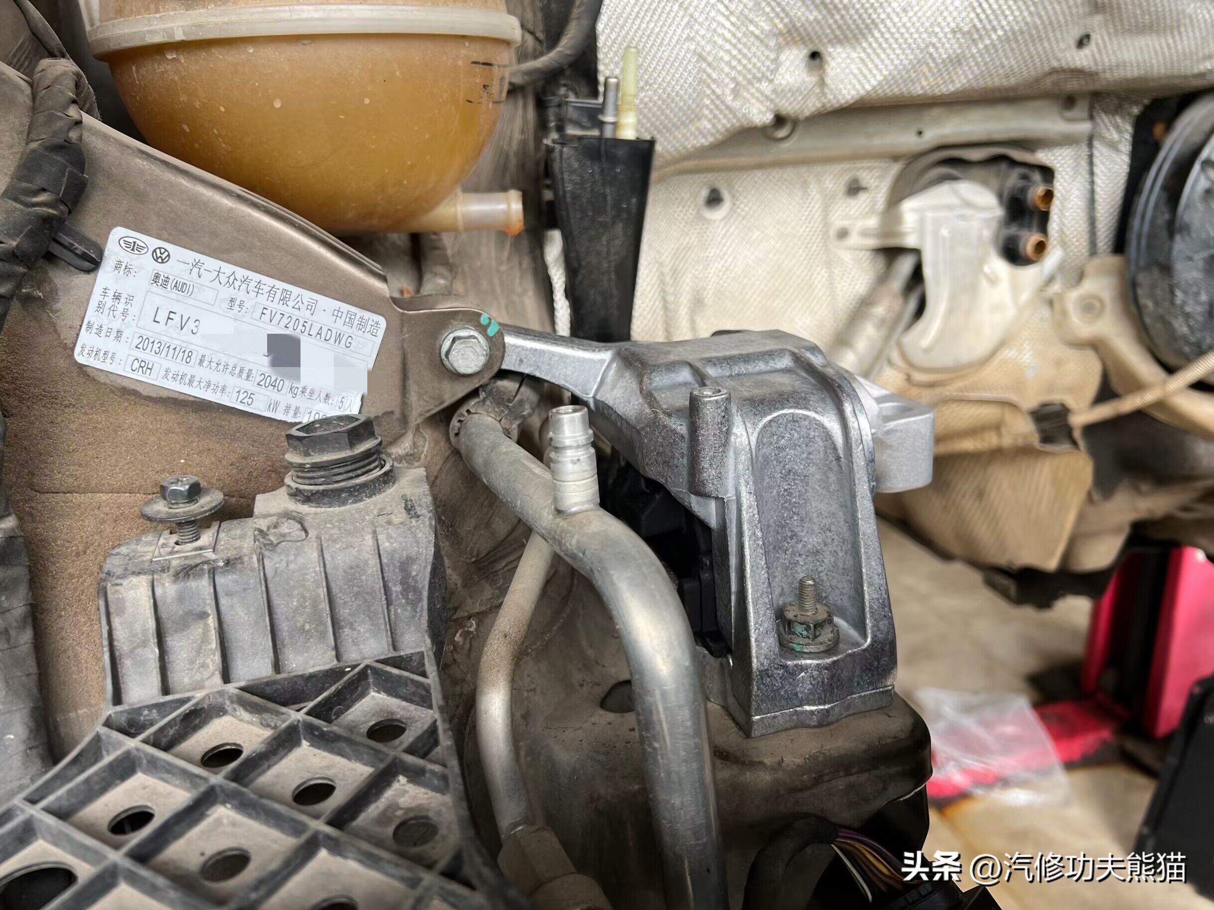 奥迪q3修车,奥迪q3烧机油大修发动机