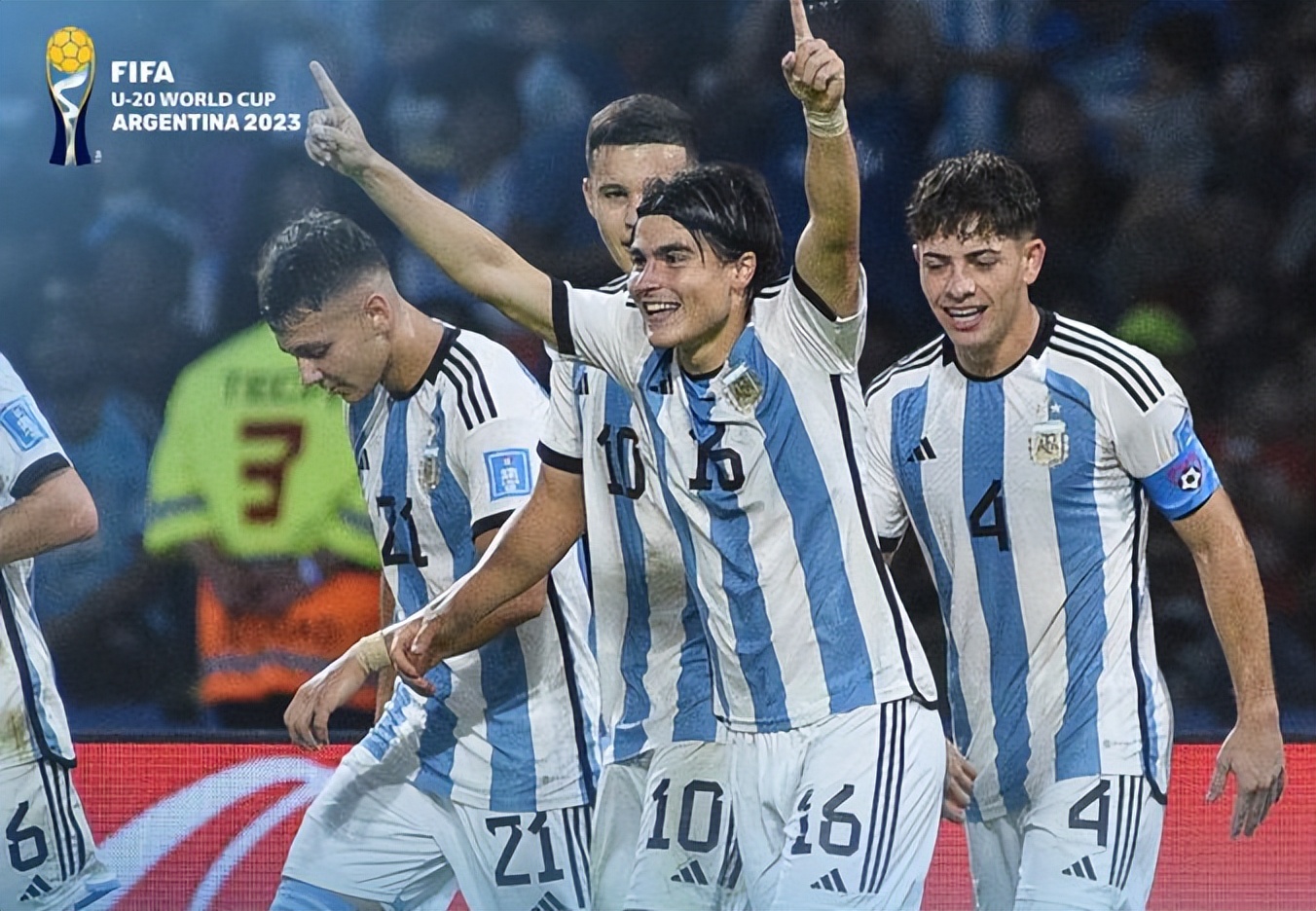 阿根廷世青赛冠军阵容梅西,1:4惨败阿根廷