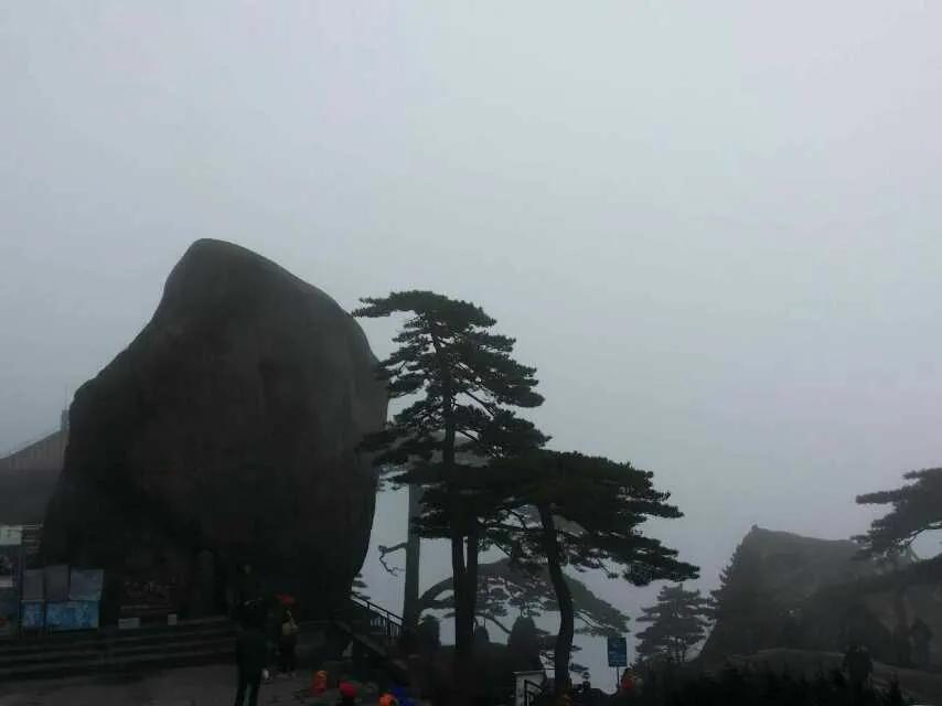 游黄山的经历,第一次旅行黄山