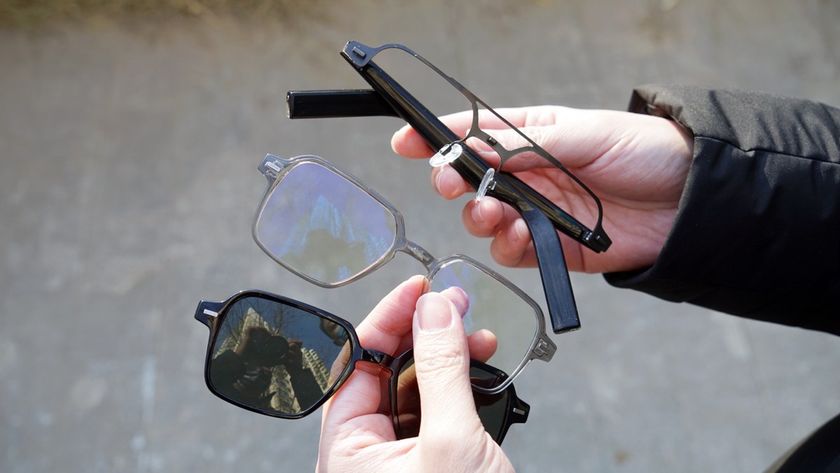 华为智能眼镜第四代最新款,智能变焦防蓝光抗疲劳的平光眼镜